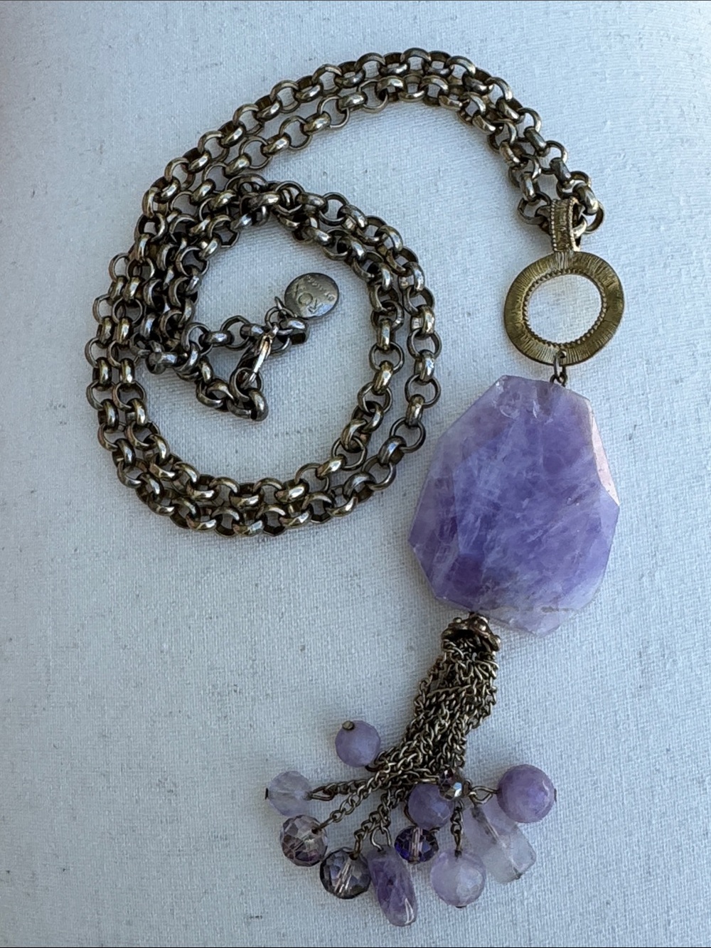 Roz by Alexa stone pendant necklace
